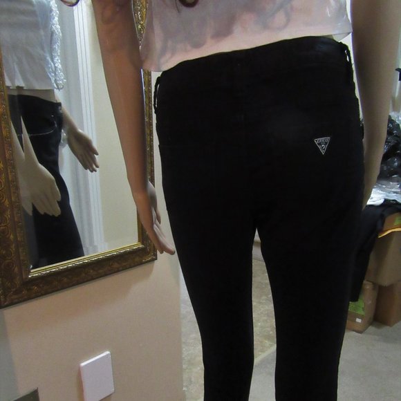 Black Jeans Guess Size Teen 16 - Picture 1 of 16